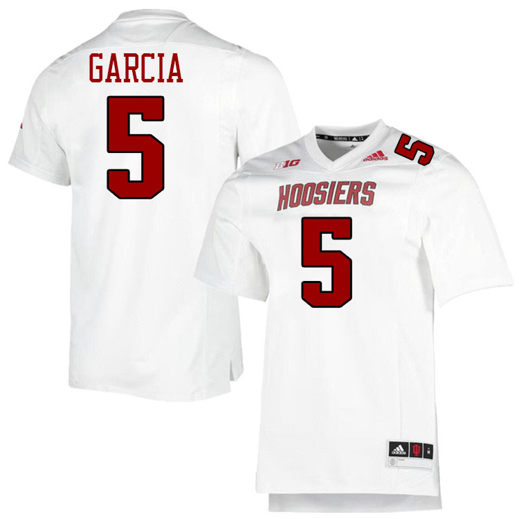 Kyler Garcia Indiana Jerssey,Indiana University Hooisers Football Jersey,Uniforms-Retro White